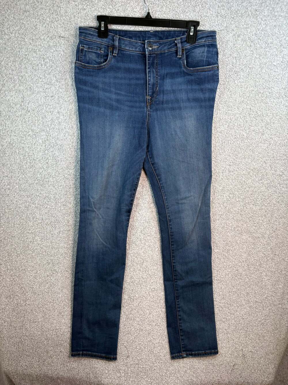 Buffalo David Bitton Jeans 31 Blue Slim Straight Stretch Denim